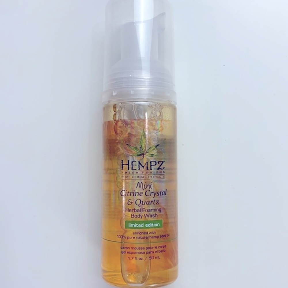 🔥5/$25🔥Hempz Citrine & Crystal Quartz Bodywash